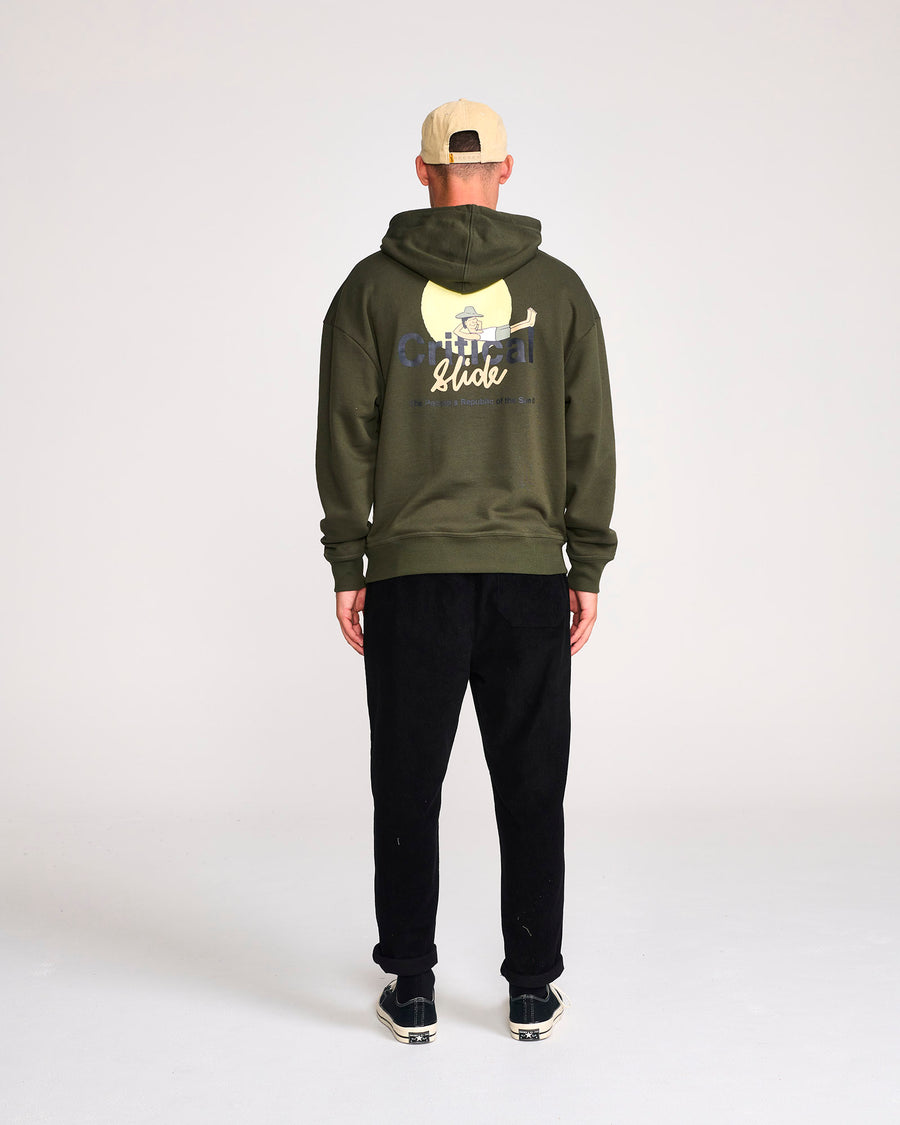 VACATION HOODIE - MILITARY