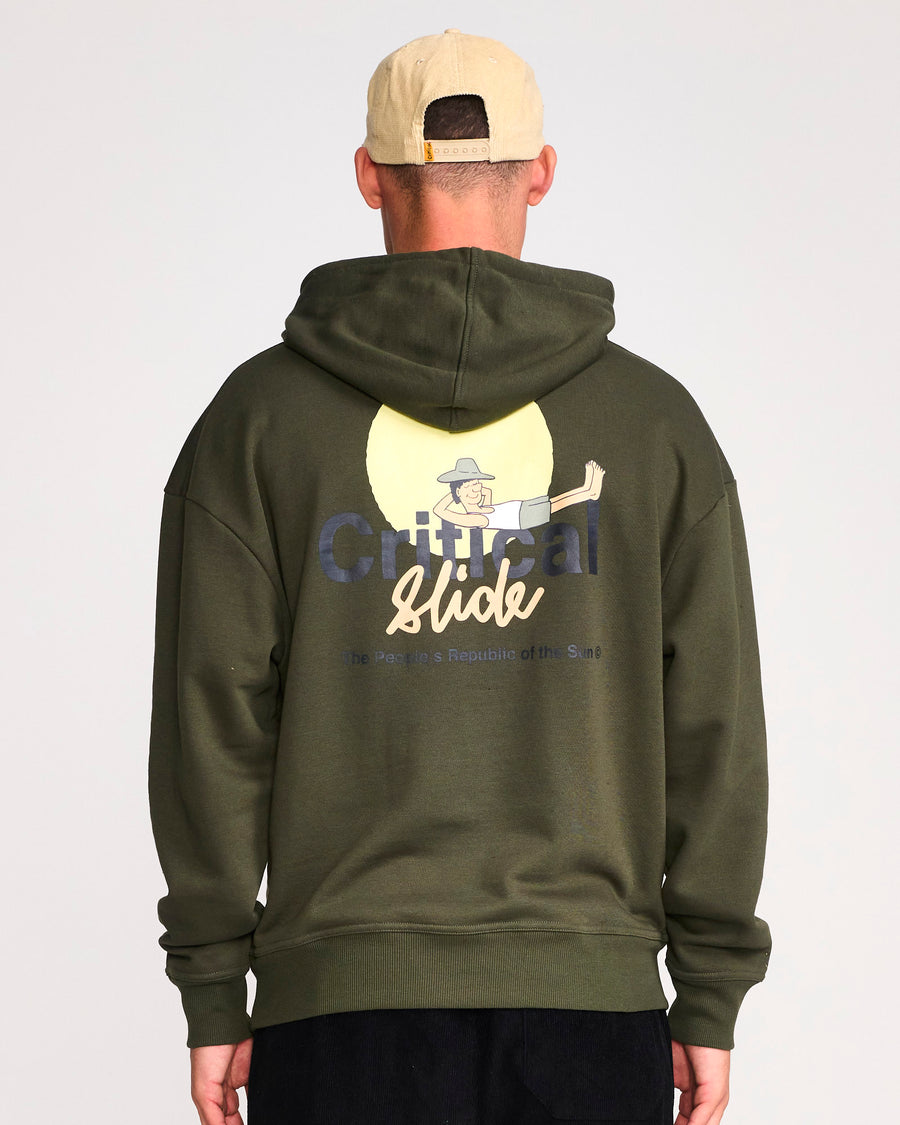 VACATION HOODIE - MILITARY
