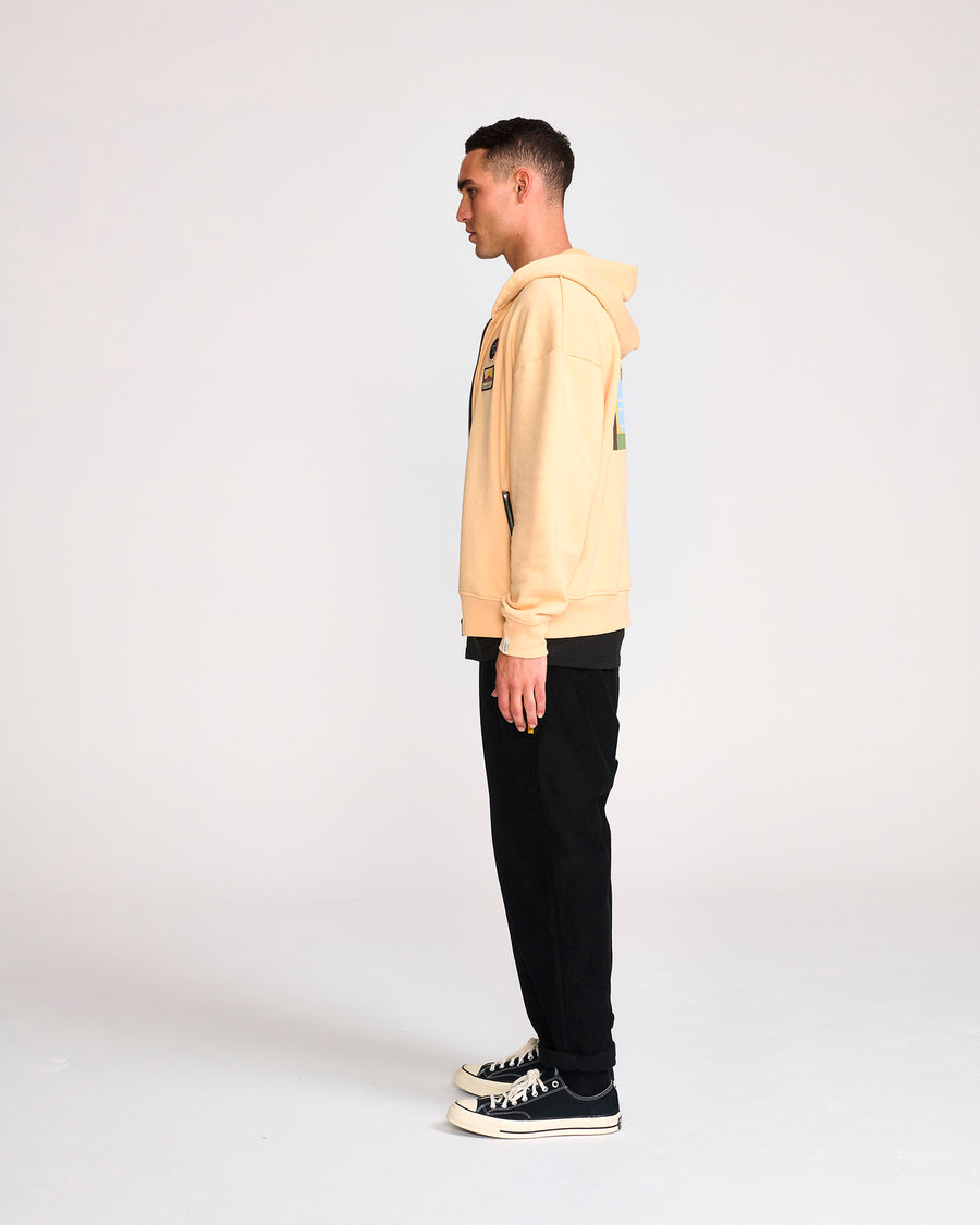CHOCOLATE EINSTEIN HOODIE - SAND