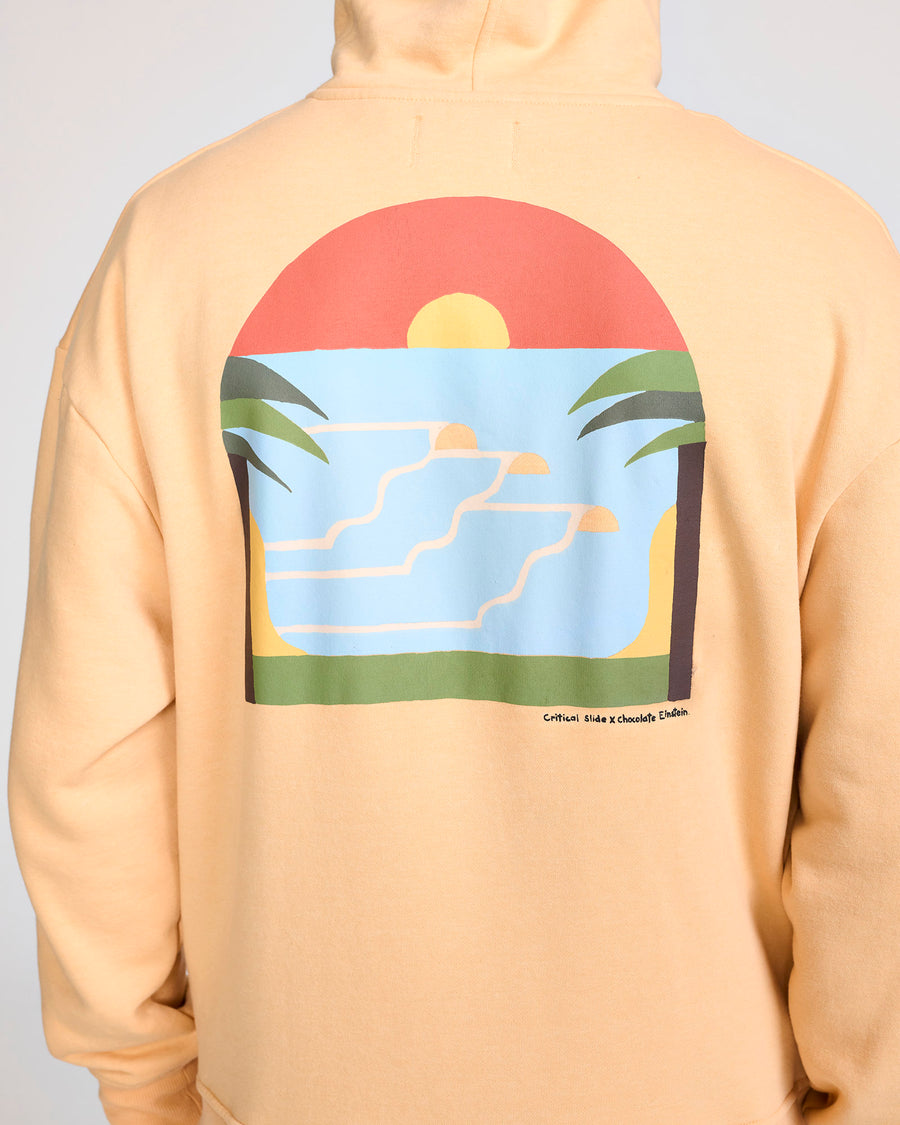 CHOCOLATE EINSTEIN HOODIE - SAND