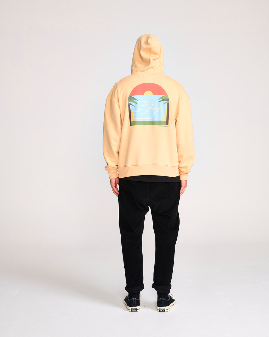 CHOCOLATE EINSTEIN HOODIE - SAND
