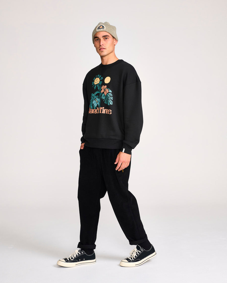 ISLAND TIME CREW - VINTAGE BLACK