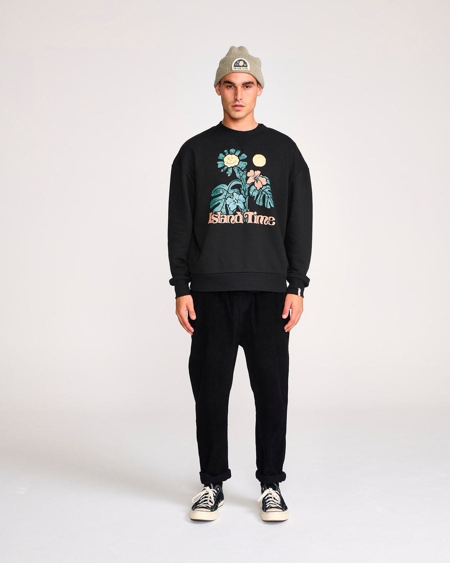 ISLAND TIME CREW - VINTAGE BLACK