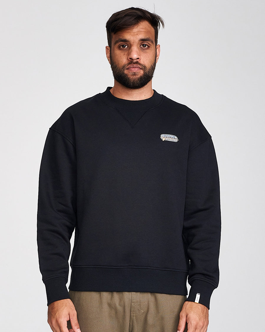 THROWBACKS CREW - VINTAGE BLACK