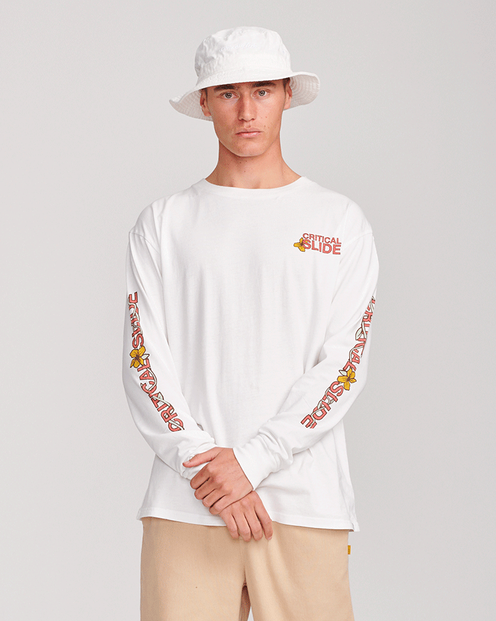 BOTANIC LS TEE - VINTAGE WHITE