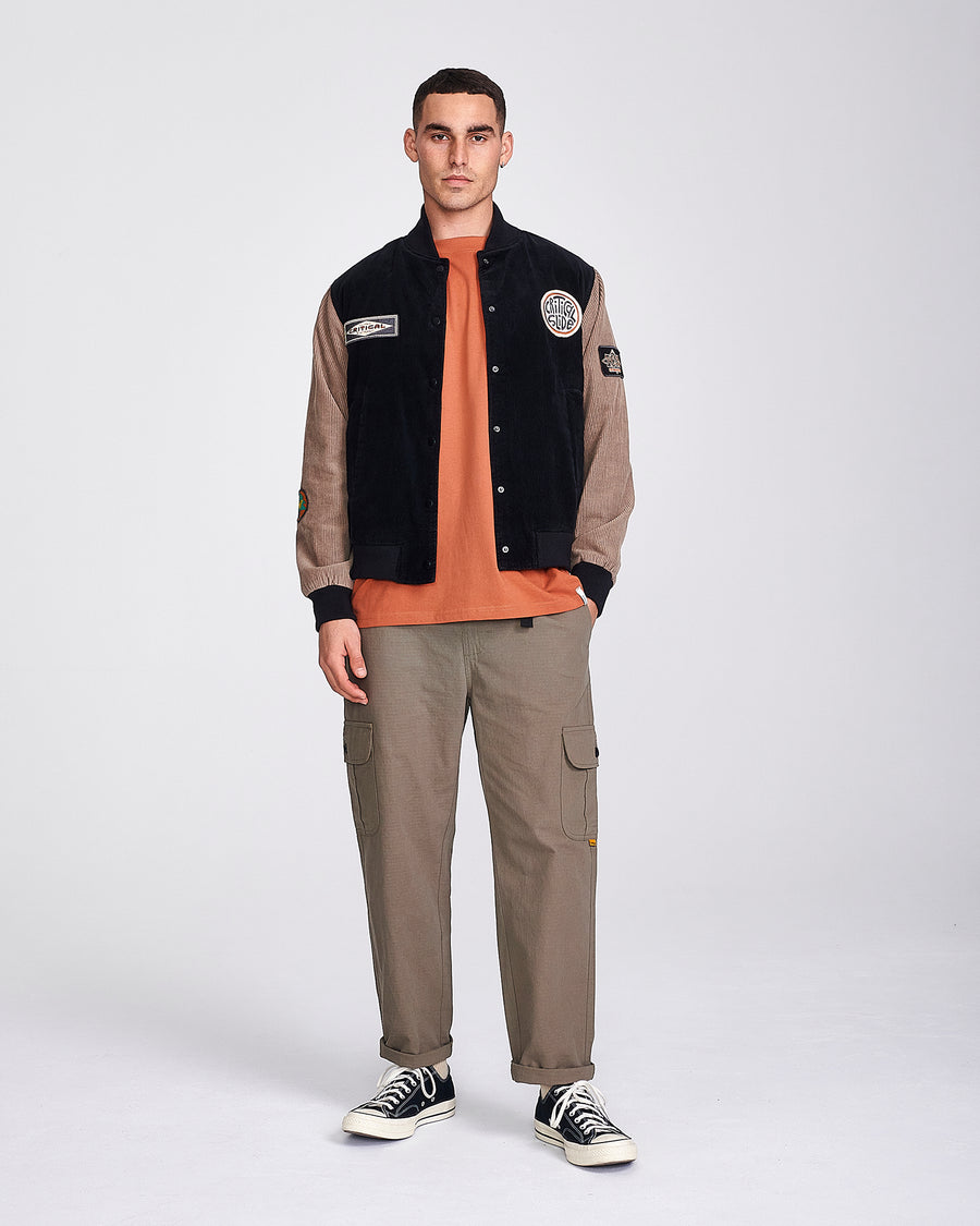 THROWBACKS JACKET - VINTAGE BLACK