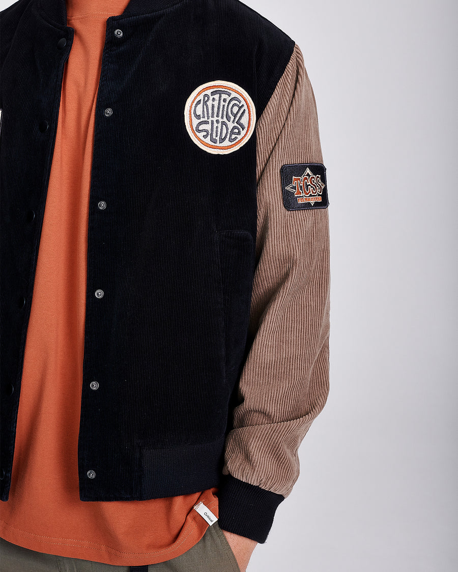 THROWBACKS JACKET - VINTAGE BLACK