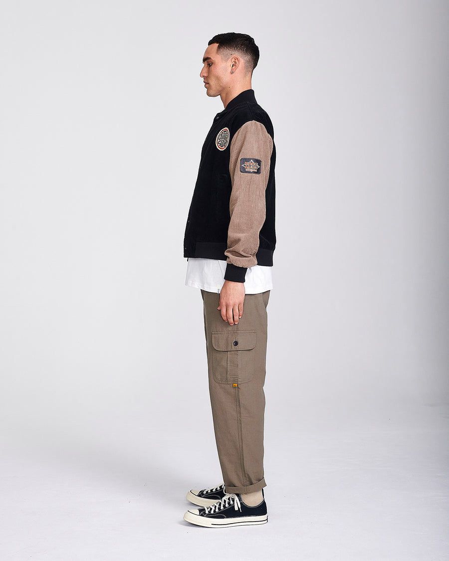 THROWBACKS JACKET - VINTAGE BLACK
