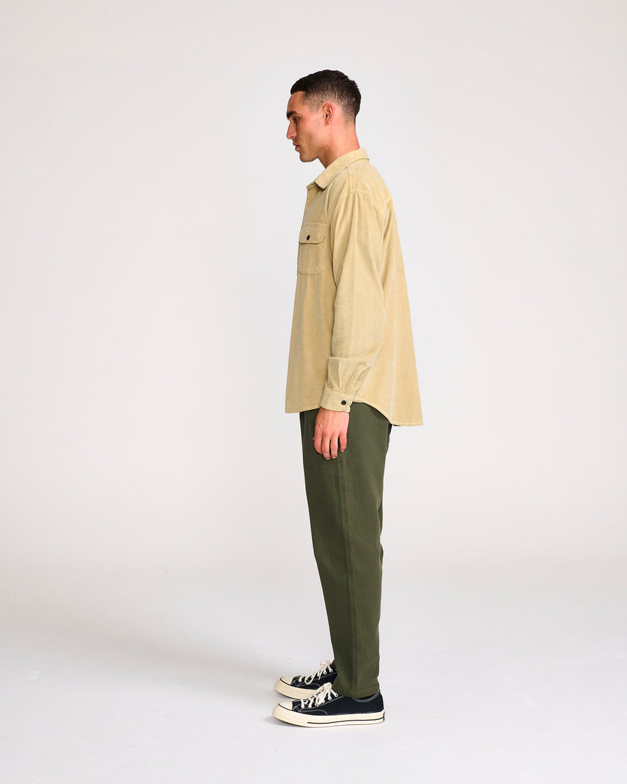 LAZY BOY LS SHIRT - SAND
