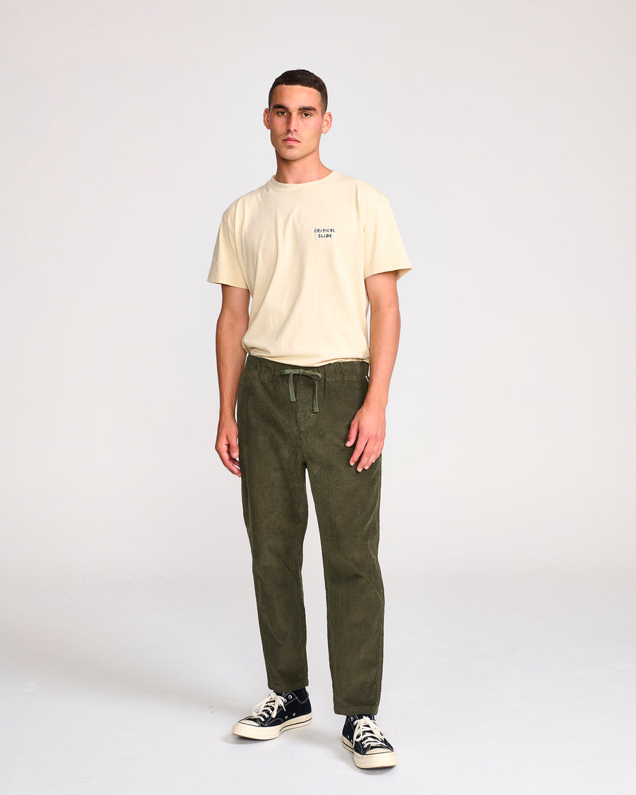 ALL DAY CORDUROY BEACH PANT - FATIGUE