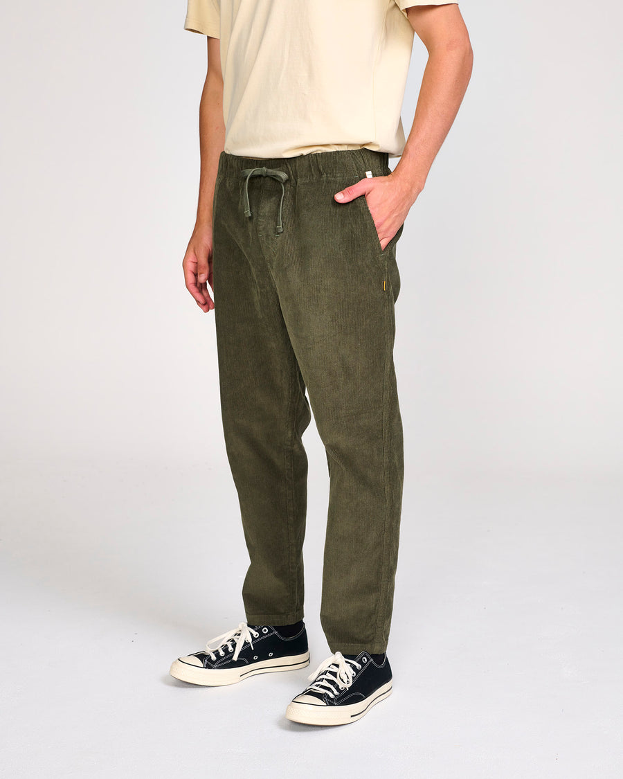 ALL DAY CORDUROY BEACH PANT - FATIGUE