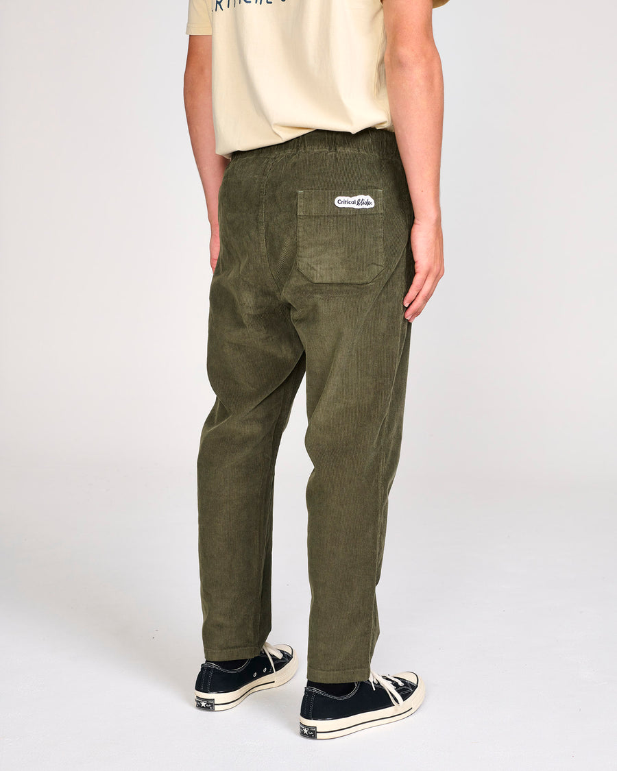 ALL DAY CORDUROY BEACH PANT - FATIGUE