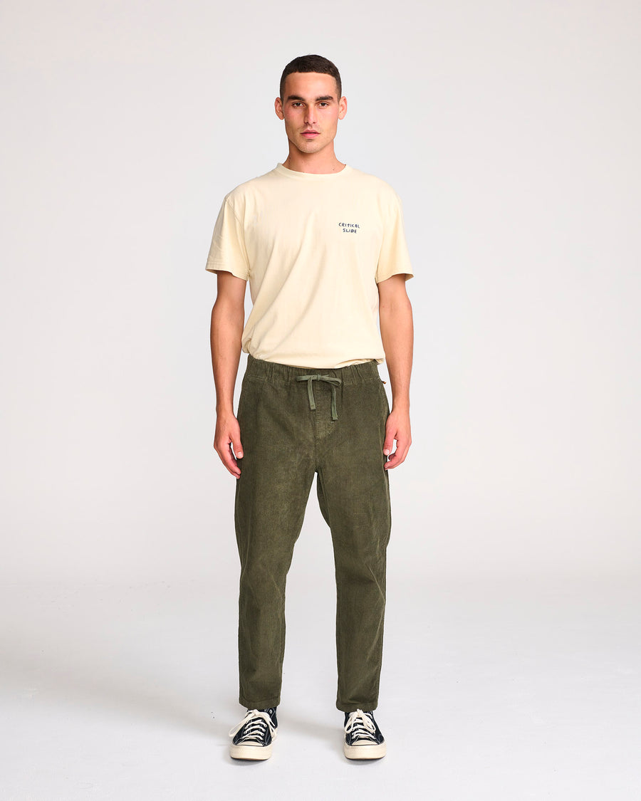 ALL DAY CORDUROY BEACH PANT - FATIGUE