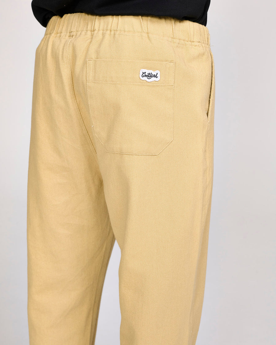 ALL DAY TWILL BEACH PANT - SUNSHINE