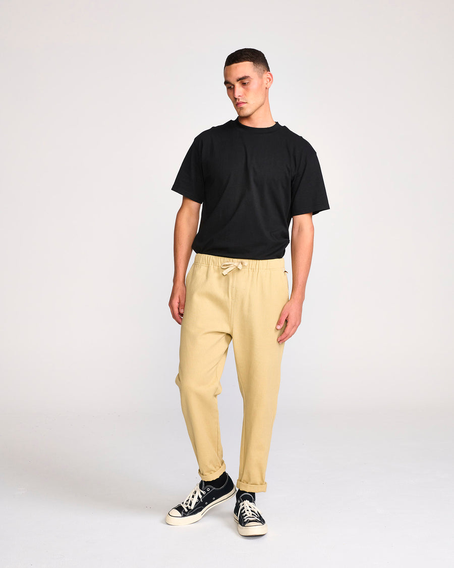 ALL DAY TWILL BEACH PANT - SUNSHINE