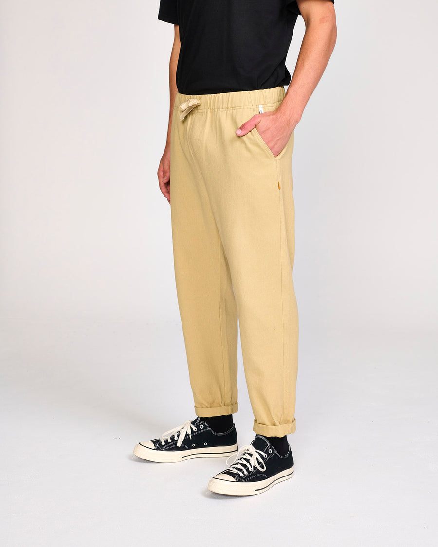 ALL DAY TWILL BEACH PANT - SUNSHINE