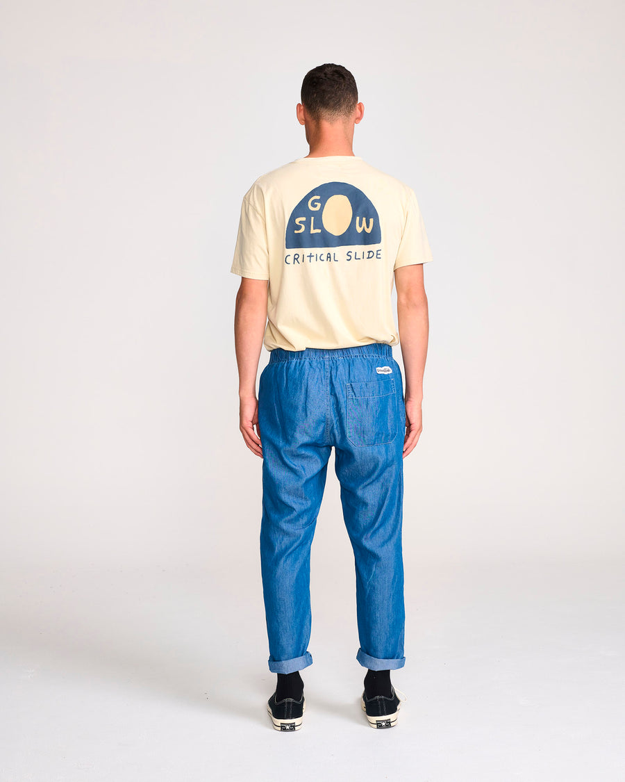 ALL NIGHT TENCEL PANT - DENIM