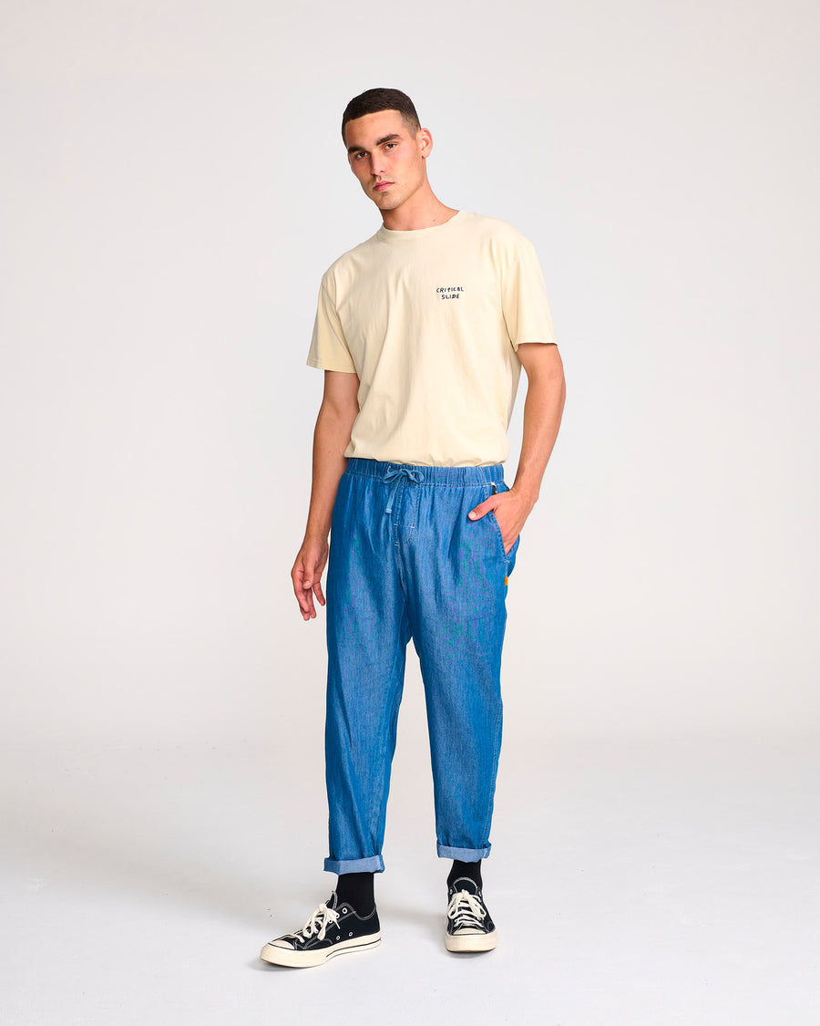 ALL NIGHT TENCEL PANT - DENIM
