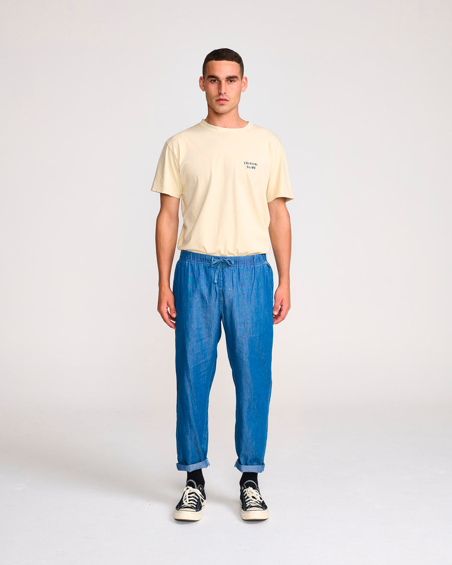 ALL NIGHT TENCEL PANT - DENIM