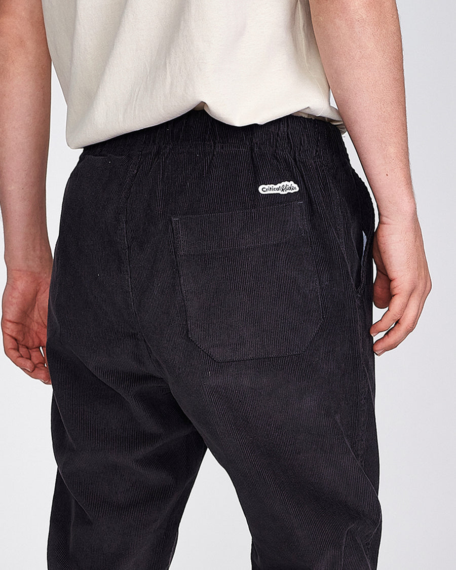 ALL DAY CORD BEACH PANT - VINTAGE BLACK