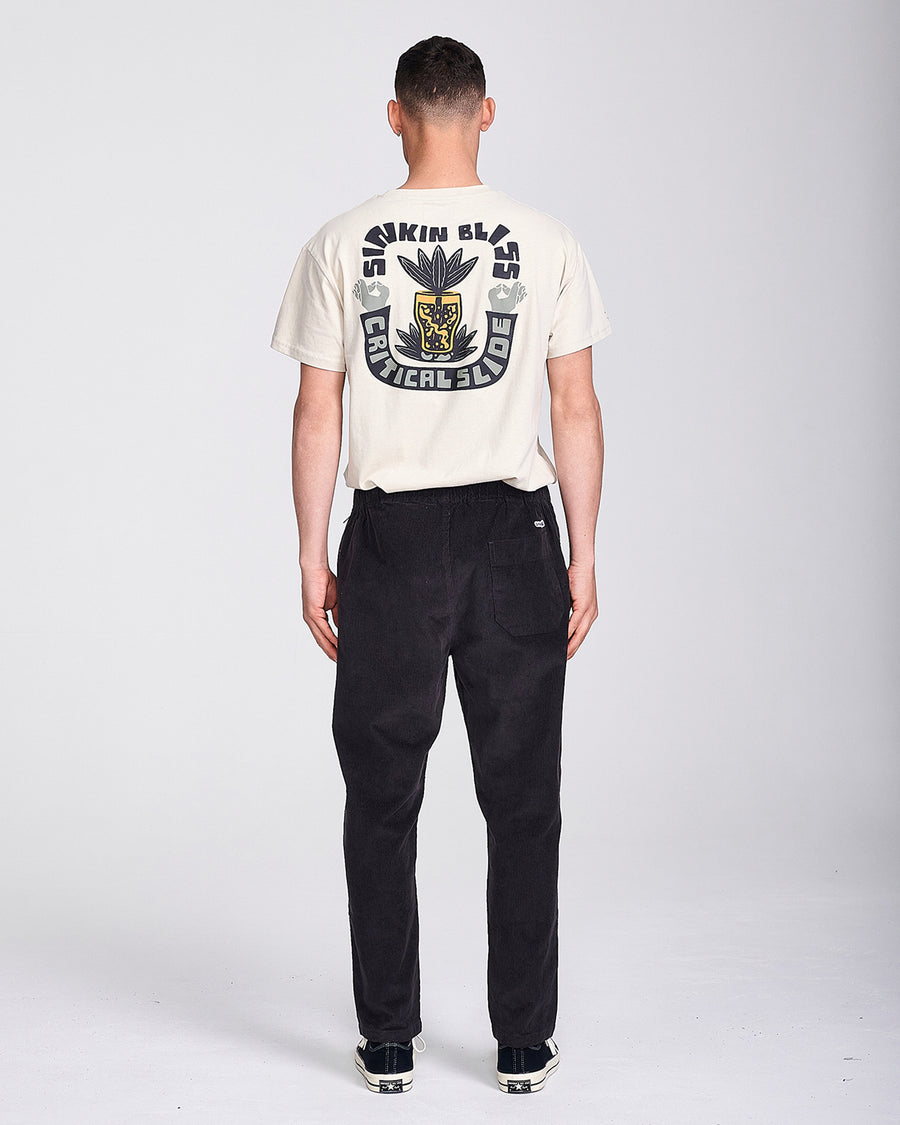 ALL DAY CORD BEACH PANT - VINTAGE BLACK