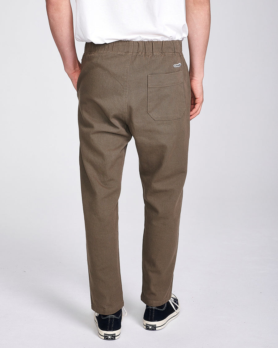 ALL DAY TWILL BEACH PANT - FATIGUE