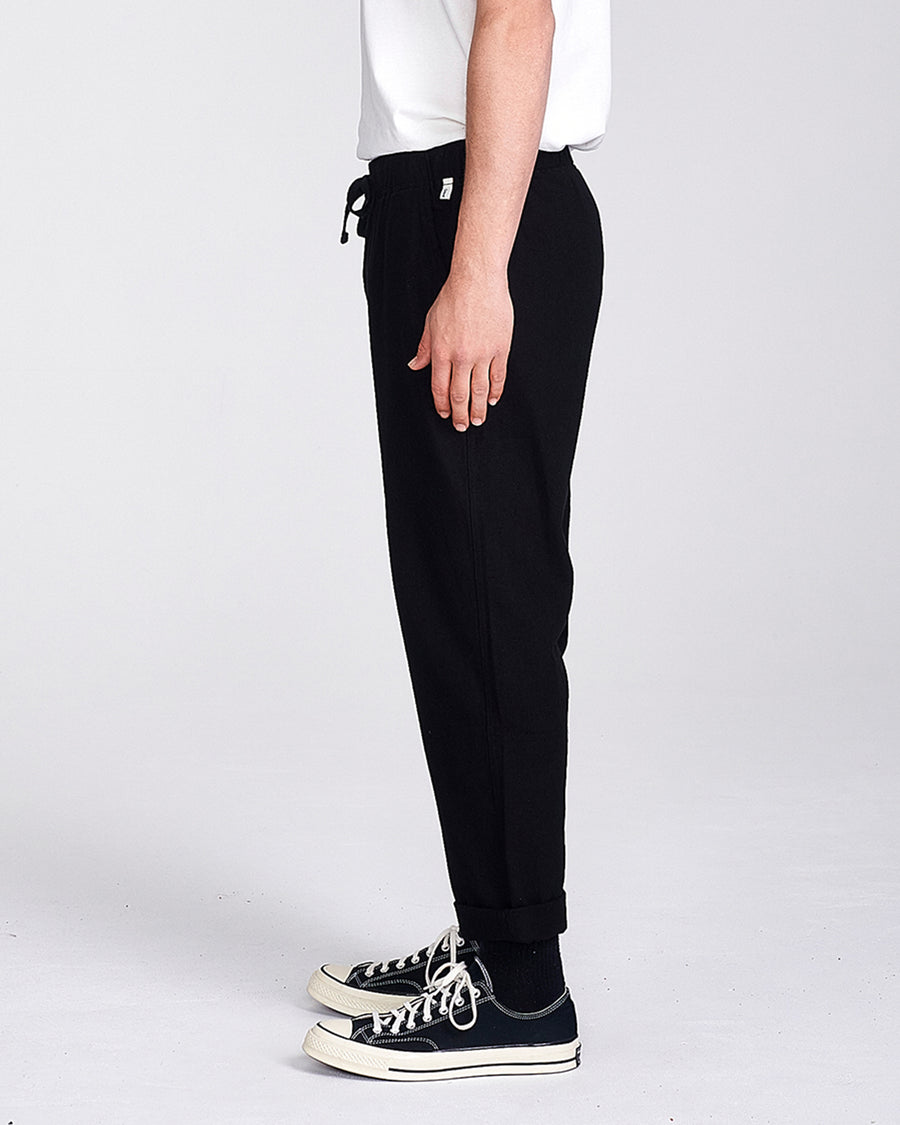 ALL DAY TWILL BEACH PANT - VINTAGE BLACK