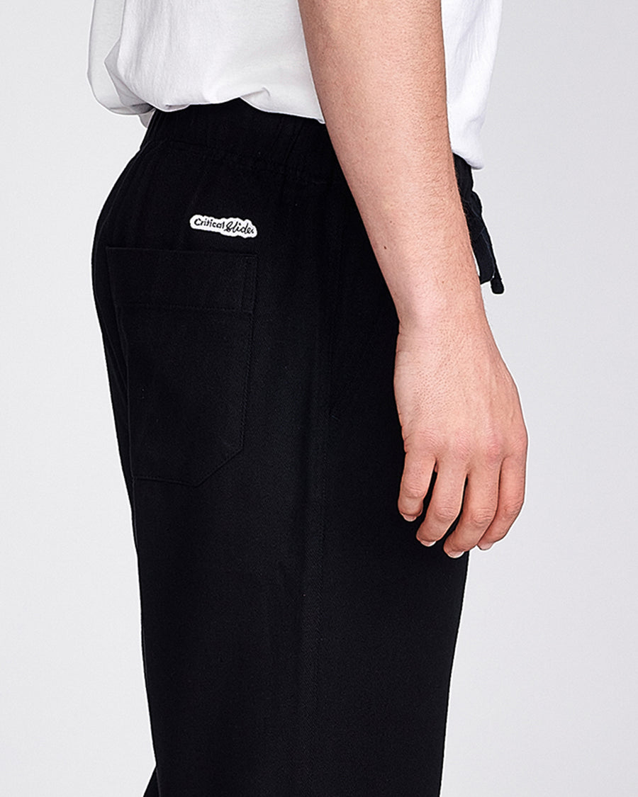 ALL DAY TWILL BEACH PANT - VINTAGE BLACK