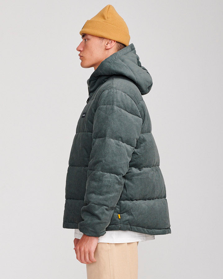SOS CORDUROY PUFFER - FATIGUE
