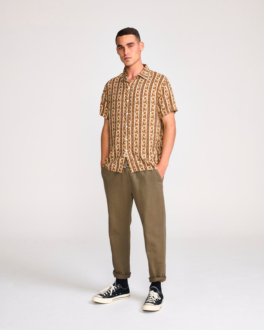 HILLSIDE SHIRT - TOBACCO