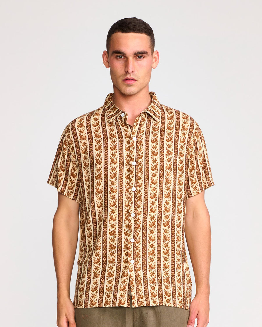 HILLSIDE SHIRT - TOBACCO