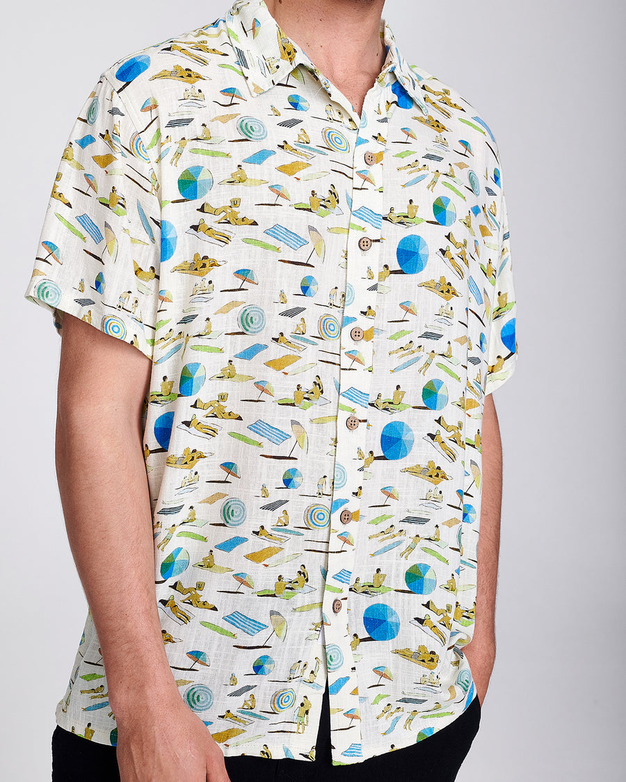 LAY DAY SHIRT - VINTAGE WHITE