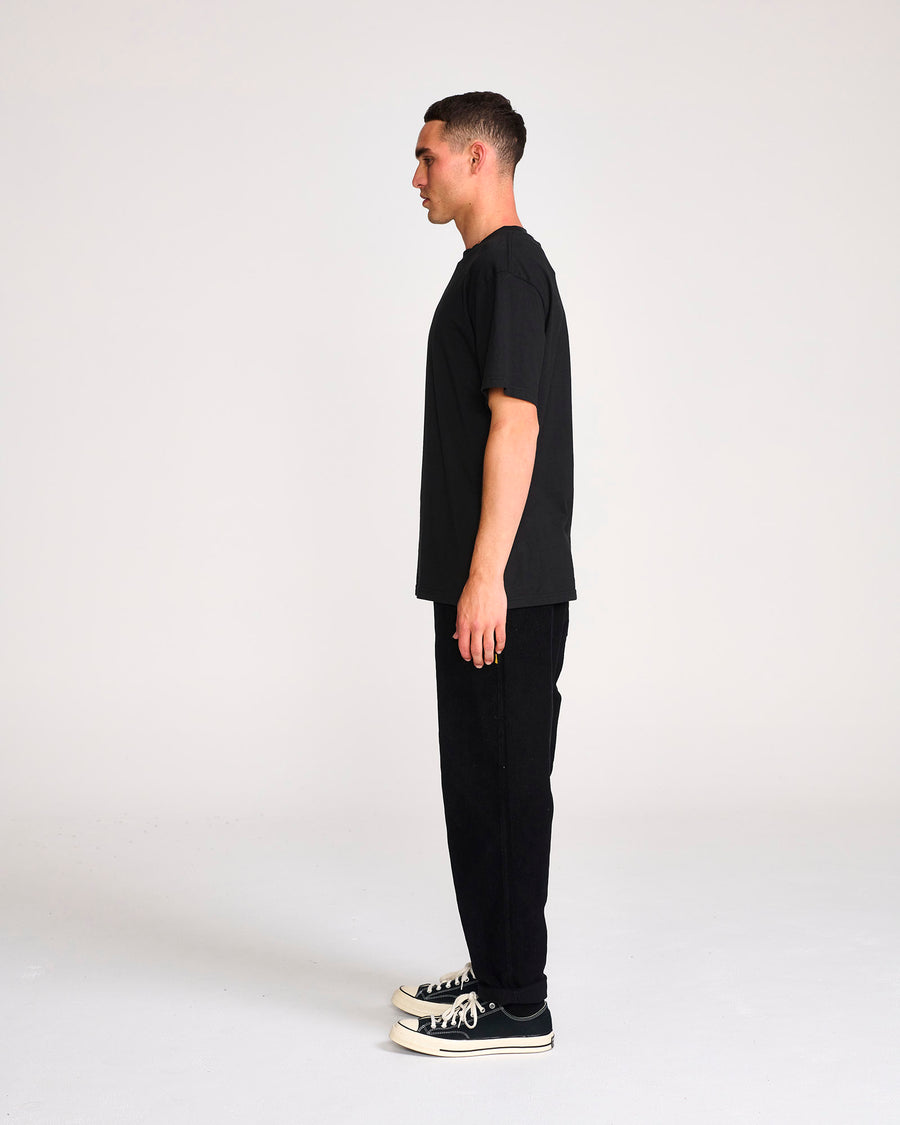RELAXO TEE - VINTAGE BLACK