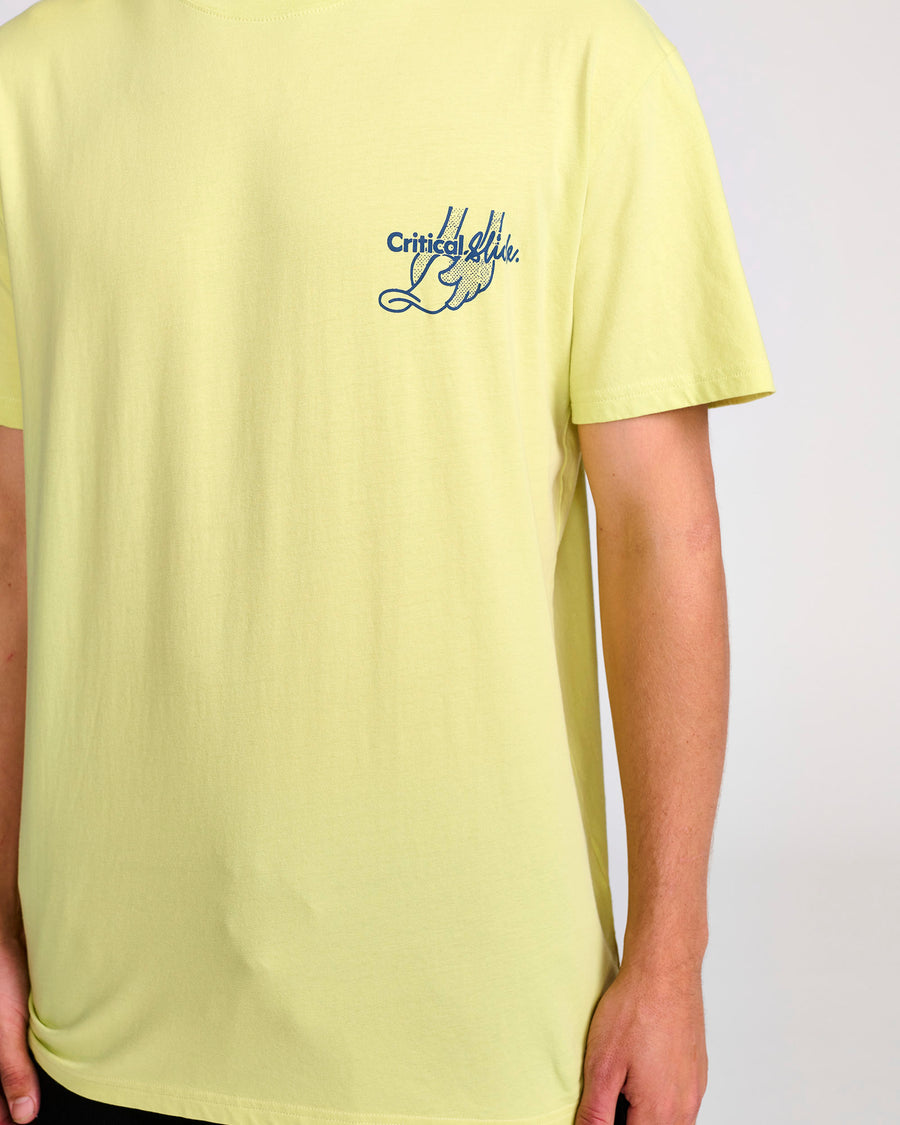 DUCK DIVE TEE - LIME