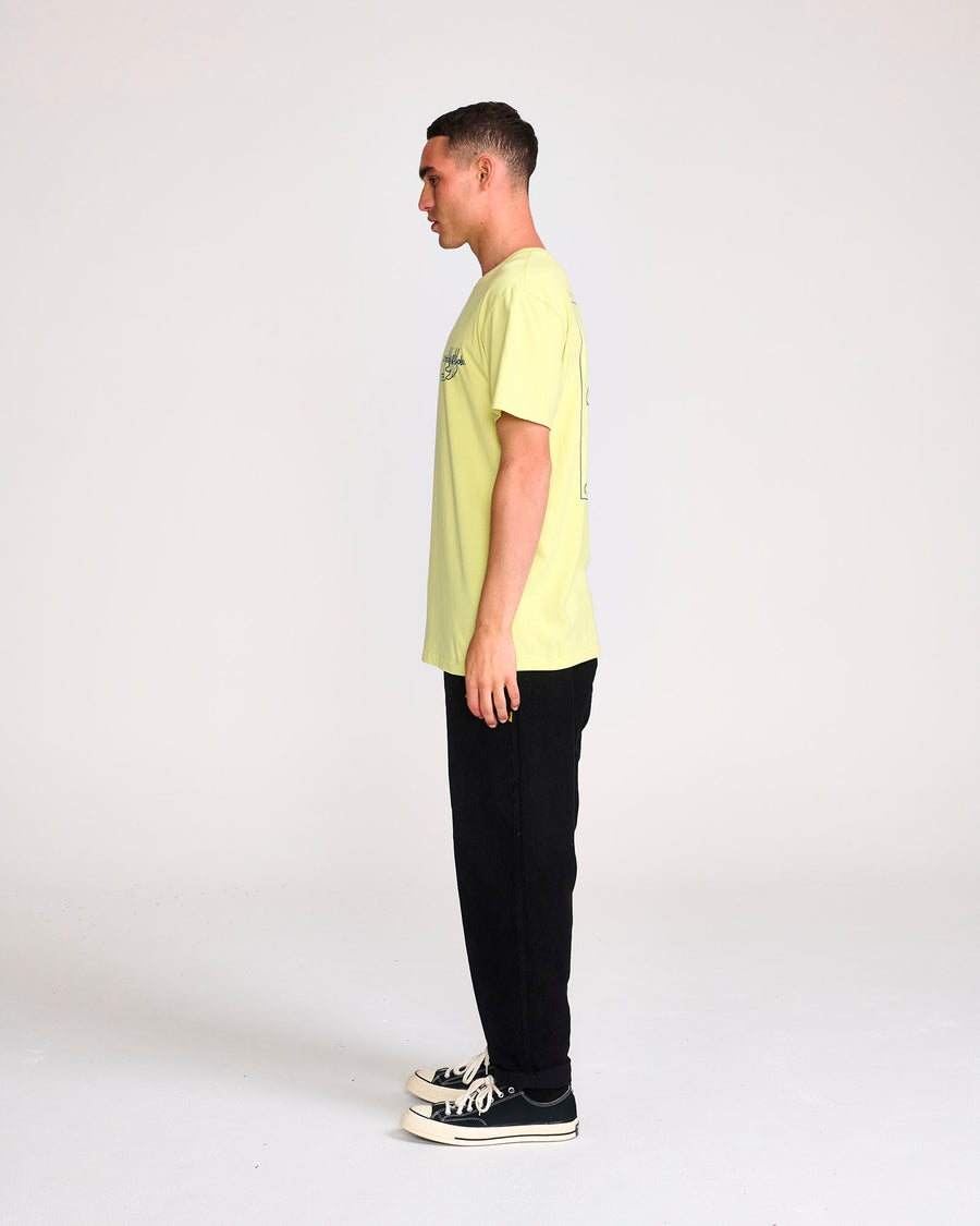 DUCK DIVE TEE - LIME