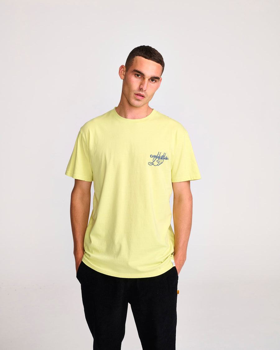 DUCK DIVE TEE - LIME