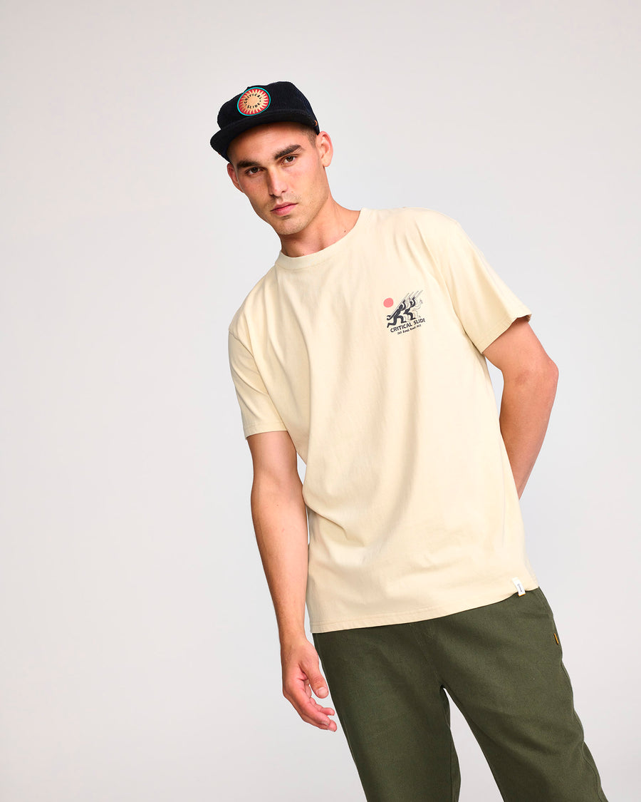SUN SALUTE TEE - SAND