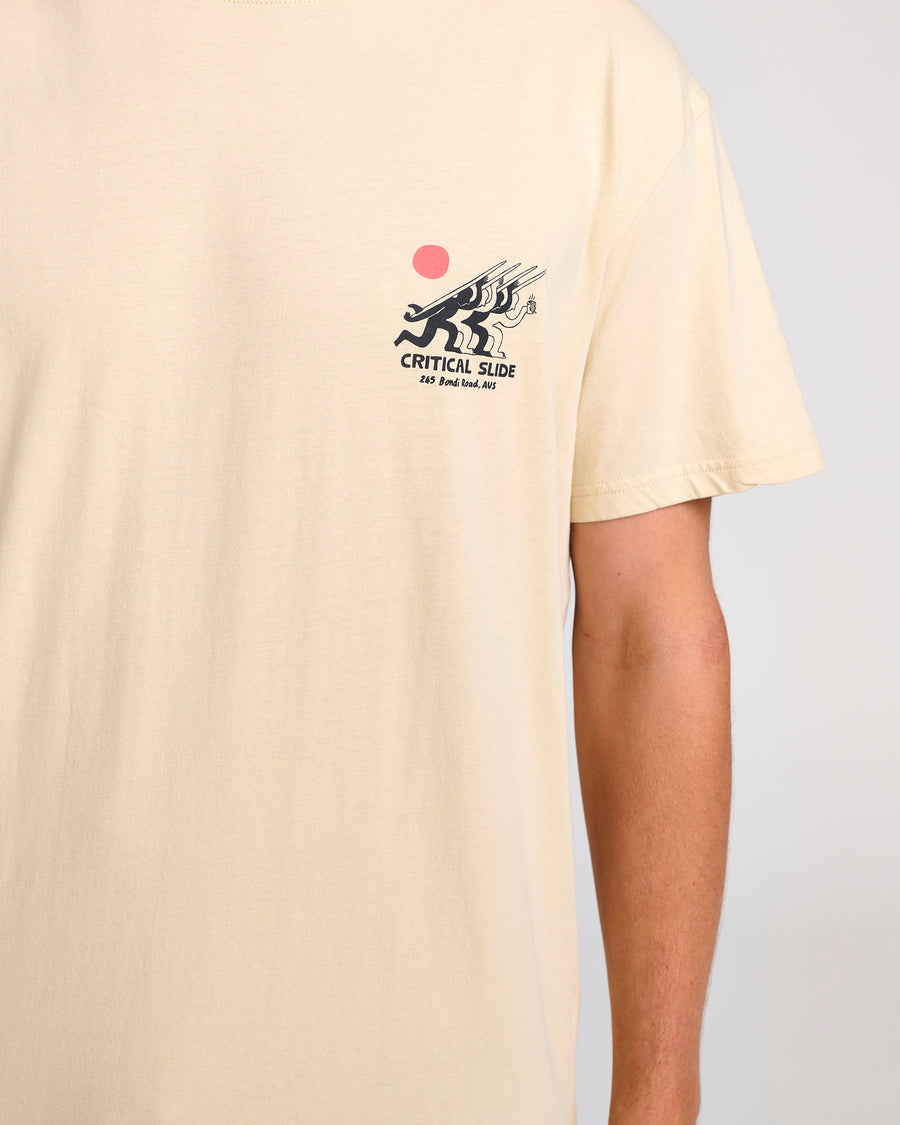 SUN SALUTE TEE - SAND