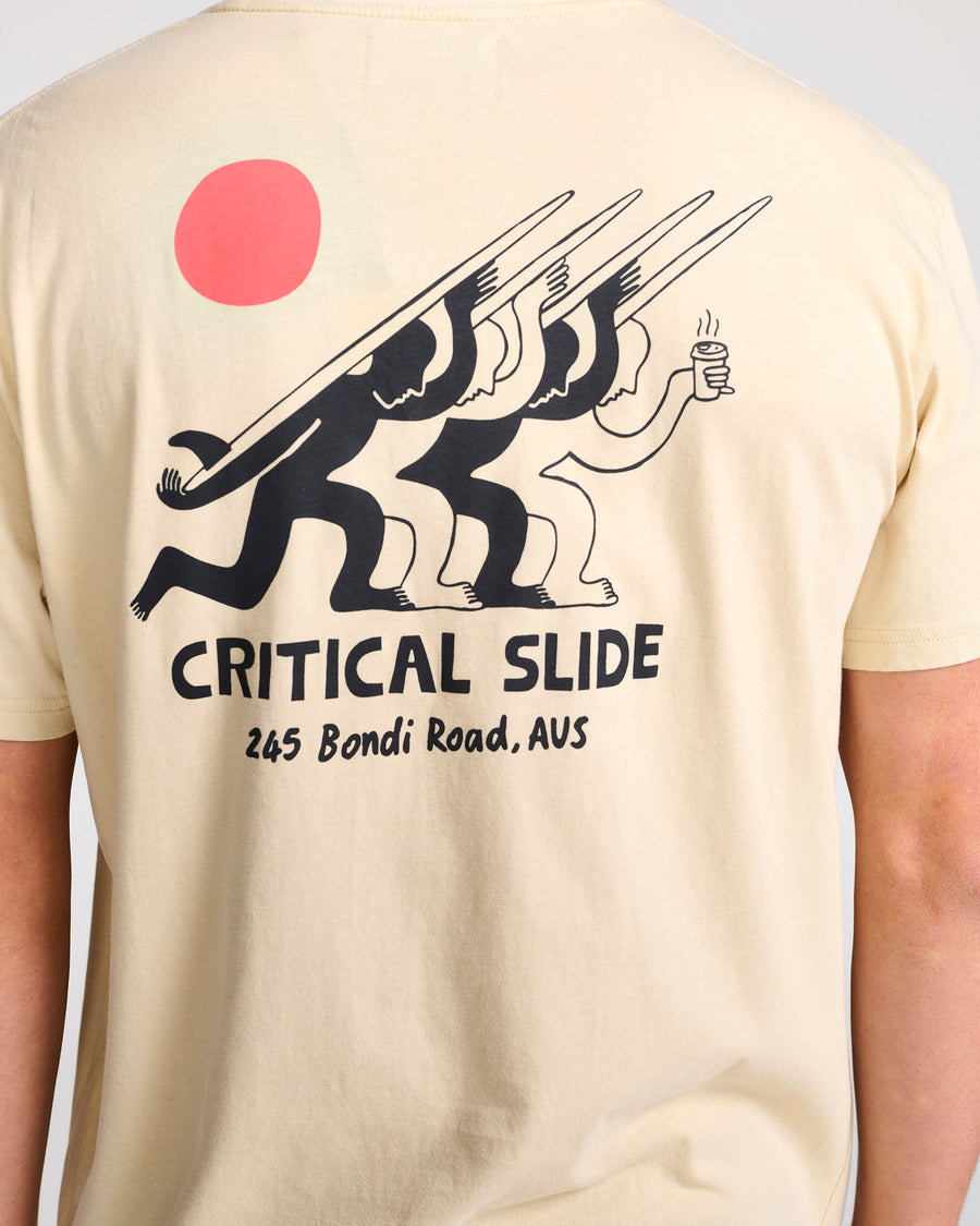 SUN SALUTE TEE - SAND