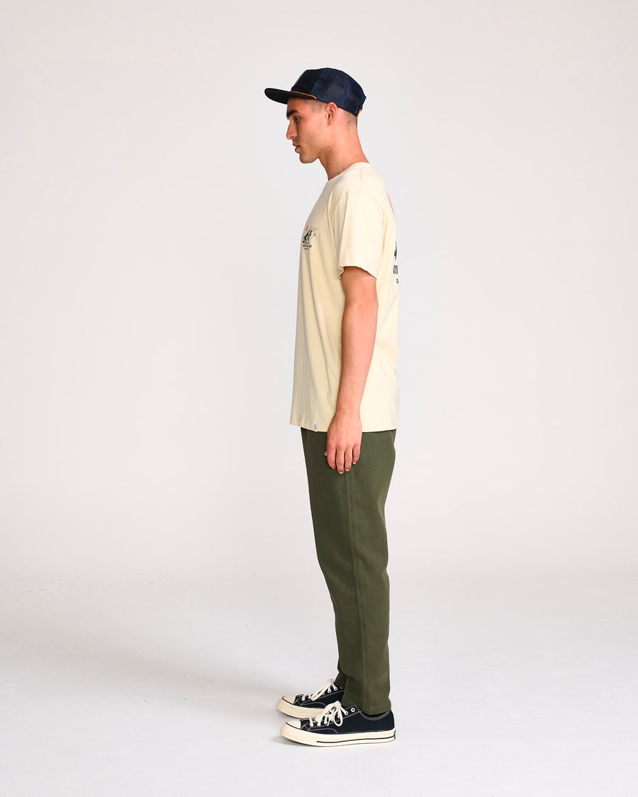 SUN SALUTE TEE - SAND