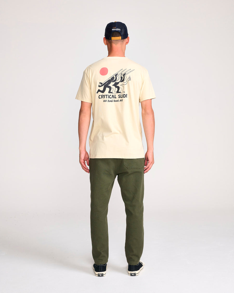 SUN SALUTE TEE - SAND