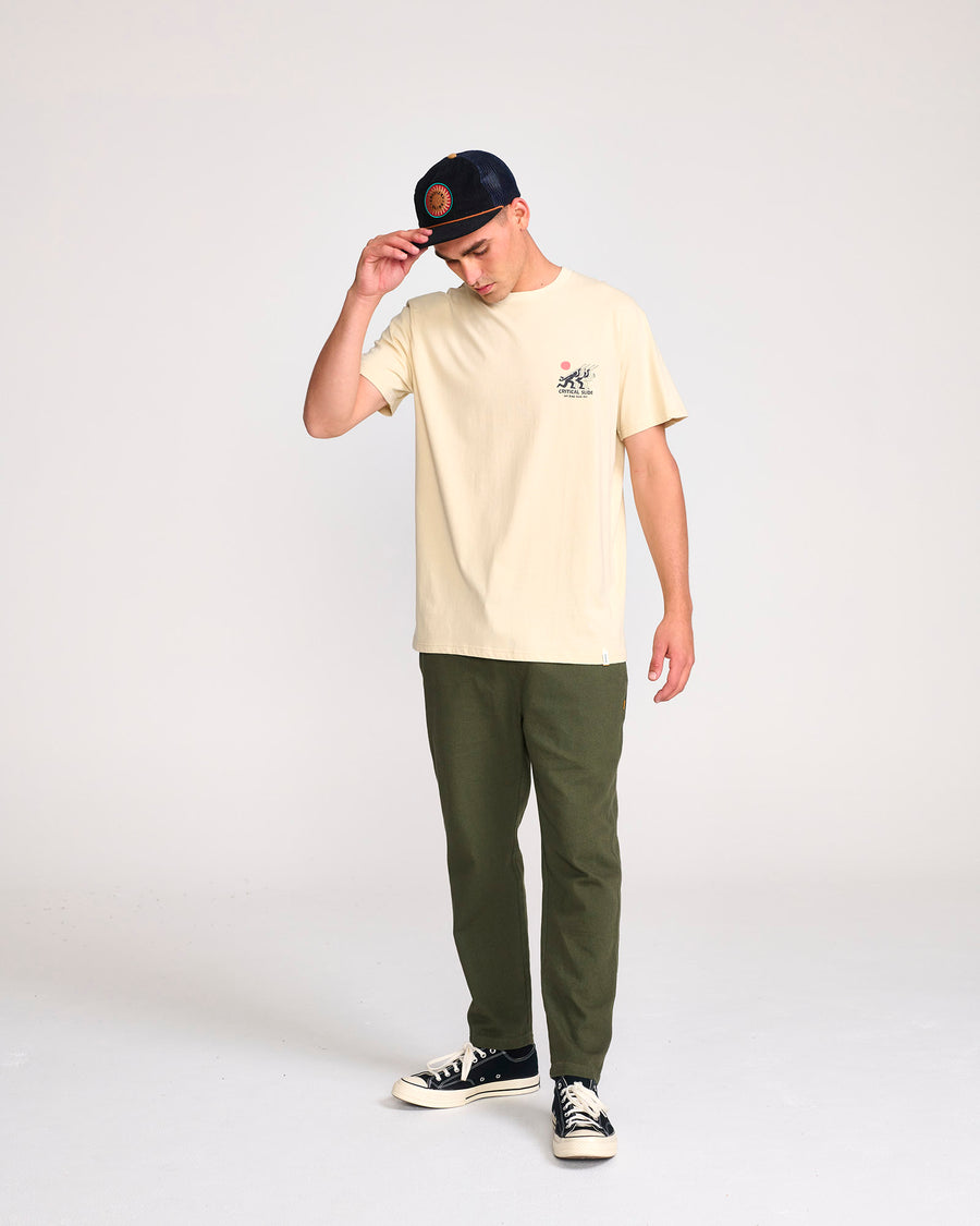SUN SALUTE TEE - SAND