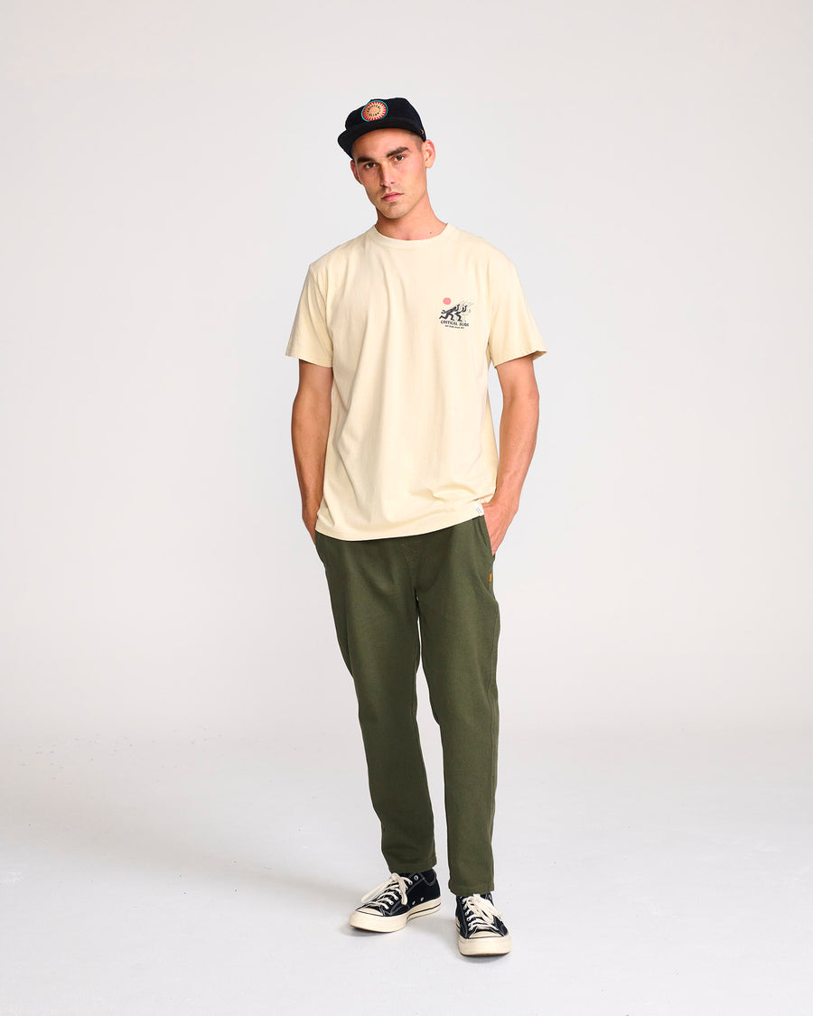 SUN SALUTE TEE - SAND