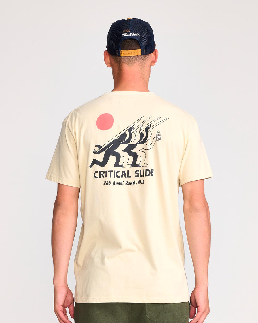SUN SALUTE TEE - SAND