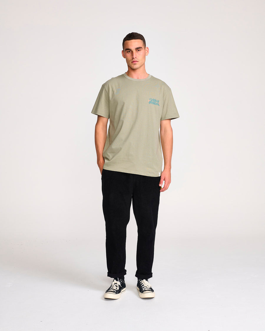 ISLAND TIME TEE - FATIGUE
