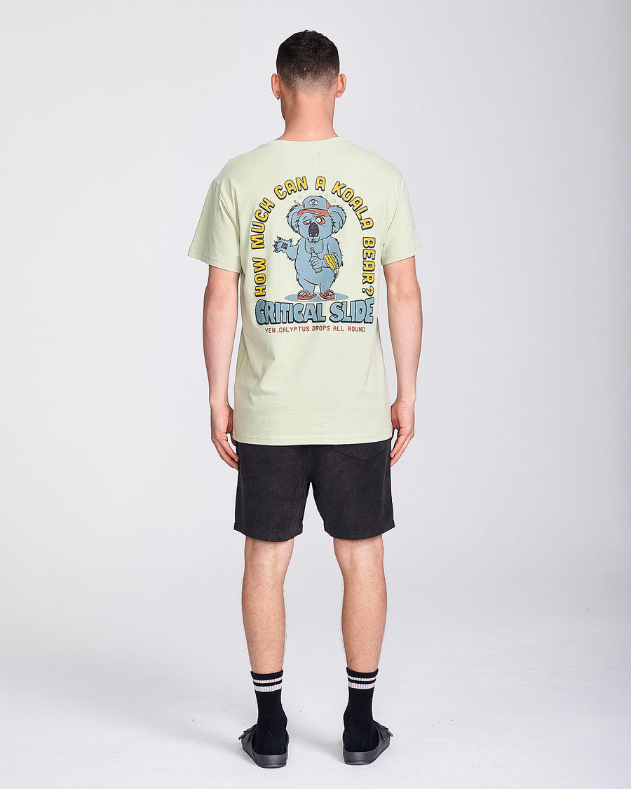 KOALA BEAR TEE - SAGE